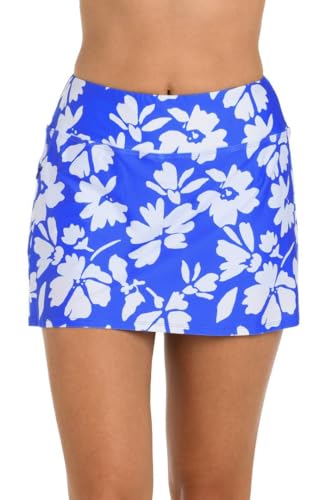 24th & Ocean Women's Swim Skort Swimsuit Bottom