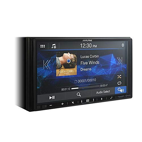 Image of Alpine iLX-407 Shallow Chassis 7-Inch Multimedia Receiver with Apple Carplay and Android Auto