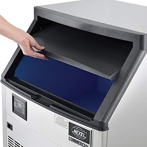 Máquina de hielo comercial bajo mostrador Nexel 80 lb/día miniatura 3