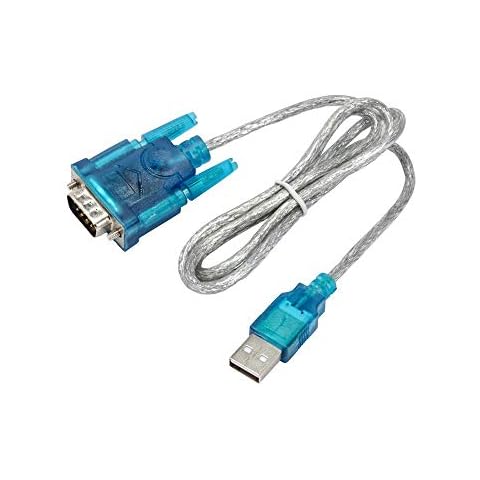 AKYGA AK-CO-02 Adapter USB A 2.0 to RS-232 DB9 D-Sub 9-Pin Converter Cable 1 m Cover