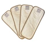 Precious Pompis Cloth Diapers - Absorbent Washable Reusable Infant Baby Cloth Diaper 6 Layer Inserts