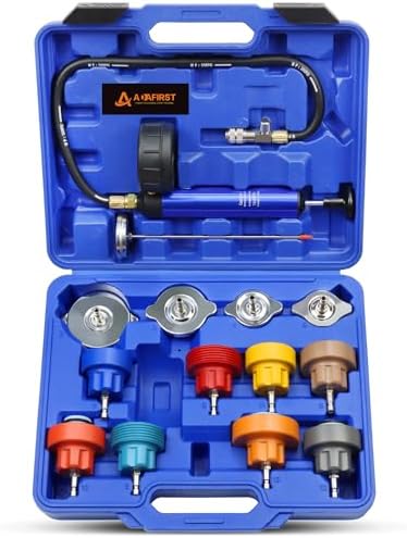Amazon.com: ADAFIRST Coolant Pressure Tester Kit, Manual Pump Radiator