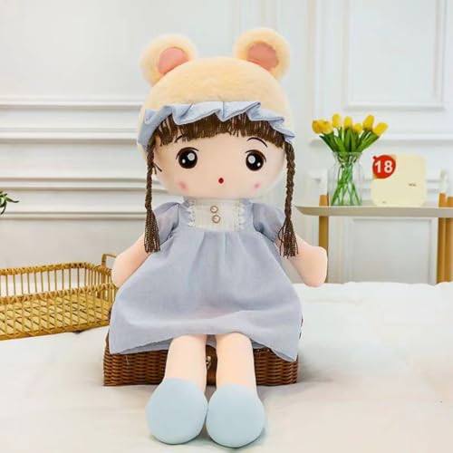 ぬいぐるみ 大きい 抱き枕 人形 ごっこ遊び リアル ふわふわ もちもち 縫いぐるみ ガールズ ままごと だきまくら ブルー おもしろい 誕生日 卒業祝い 入学祝い 記念日 七五三 プレゼント 95cm