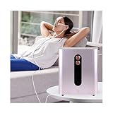 ASHLGQB Wasserstoff-Inhalationsgerät mit 2 Ausgängen, HO-Trennung, 99,99% hochreiner H2-Wassergenerator, H2-Wasserionisierer mit SPE/PEM-Technologie, Verbesserung der Diabetesbehandlung