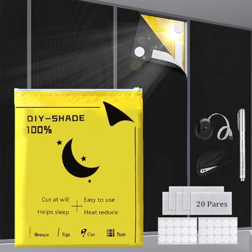 Opiniones y reviews de Persianas Precios Home Depot los mejores 5. 44 Cortinas Blackout,Persianas Blackout para Ventanas,Sin Necesidad de Perforar Agujeros,Cortadas como Desees,Blackout Curtains para Recamara de Bricolaje, Adecuadas para Ventanas(300...