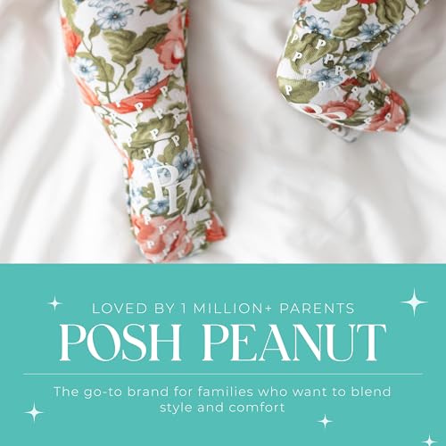 Image of Posh Peanut Convertible Baby Sleepers - Footless Baby Pajamas with 2 Way Zipper for Easy Diaper Changes