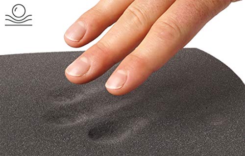 Foto von Equinate 3 Zonen Korrektur Schabracke Allround mit 8 Memory Foam Einlagen zur Sattelanpassung WB Schwarz