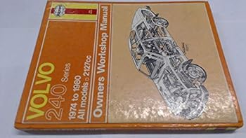 Hardcover Volvo 240 series owners workshop manual Book