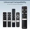 Control Remoto de Repuesto RC802V para Smart TVs TCL Android y Google - Configuración Fácil, Teclas de Acceso Directo, Control Universal 4K UHD (55S434, 50S434, 43S434, 40S330), 1 Unidad 6