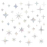 Photo Gallery pligreat 43 adesivi statici per finestre a forma di stelle, adesivi per finestre, a prova di urti, adesivi anti-collisione per finestre, adesivi per uccelli, acchiappasole arcobaleno, decorazione per Photo Gallery pligreat 43 adesivi statici per finestre a forma di stelle, adesivi per finestre, a prova di urti, adesivi anti-collisione per finestre, adesivi per uccelli, acchiappasole arcobaleno, decorazione per