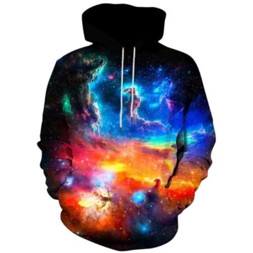PANVER Men Sweatshirt Youth Vintage Hip Hop Long Sleeved Sweatshirts Sport Fashion Casual Pullover 3D Digital Printing Trend Hoodies AA-01 S