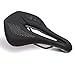 Siodło rowerowe, Siedzenie rowerowe, Szerokie PU Oddychające Miękkie Części Poduszki, Ironman Triathlon Saddle Rowerowe MTB Road Bike Racing Siadles Seat (Color : BLACK)