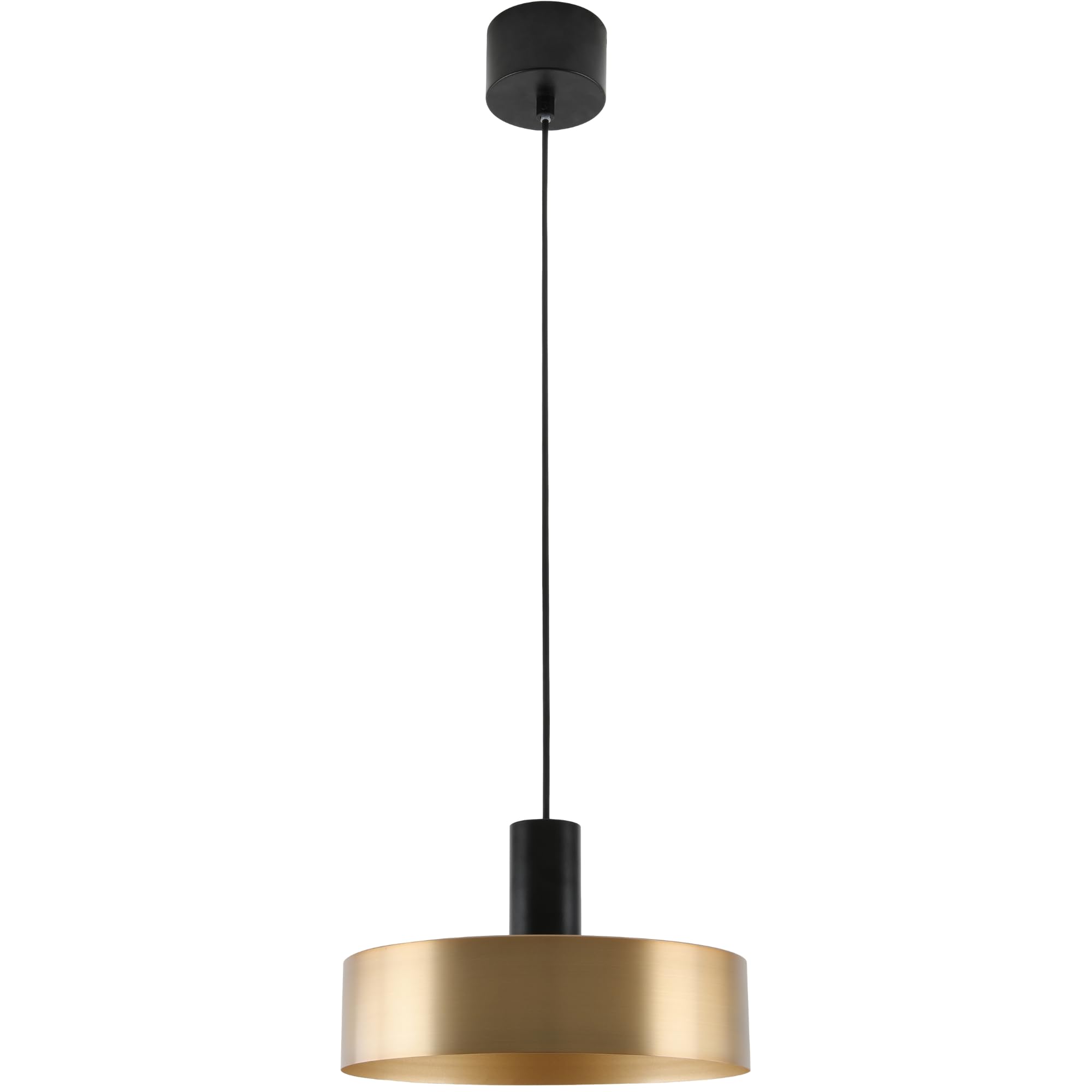 Suspension GTV SELVIA II abat-jour doré pour éclairage cuisine