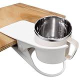 Sélection de qualité : fabriqué en plastique ABS de qualité supérieure avec surface givrée, élégant, propre, sûr, ne se casse pas facilement, et capable de supporter n'importe quelle température de votre boisson. Le porte-gobelet combiné avec un coussin en éponge noire, ne raye pas les surfaces et ne s'accroche pas fermement.