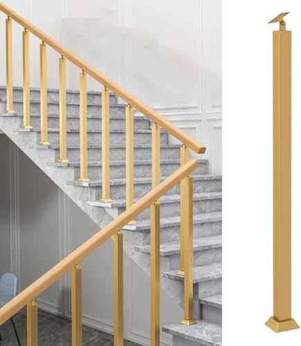 Barreaux de fer réglables pour sécuriser un escalier instable