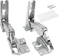 UTIZ Door Hinges For Bosch Neff Siemens Integrated Fridge Freezer 481147 Left or Right Side (Pack of 2)