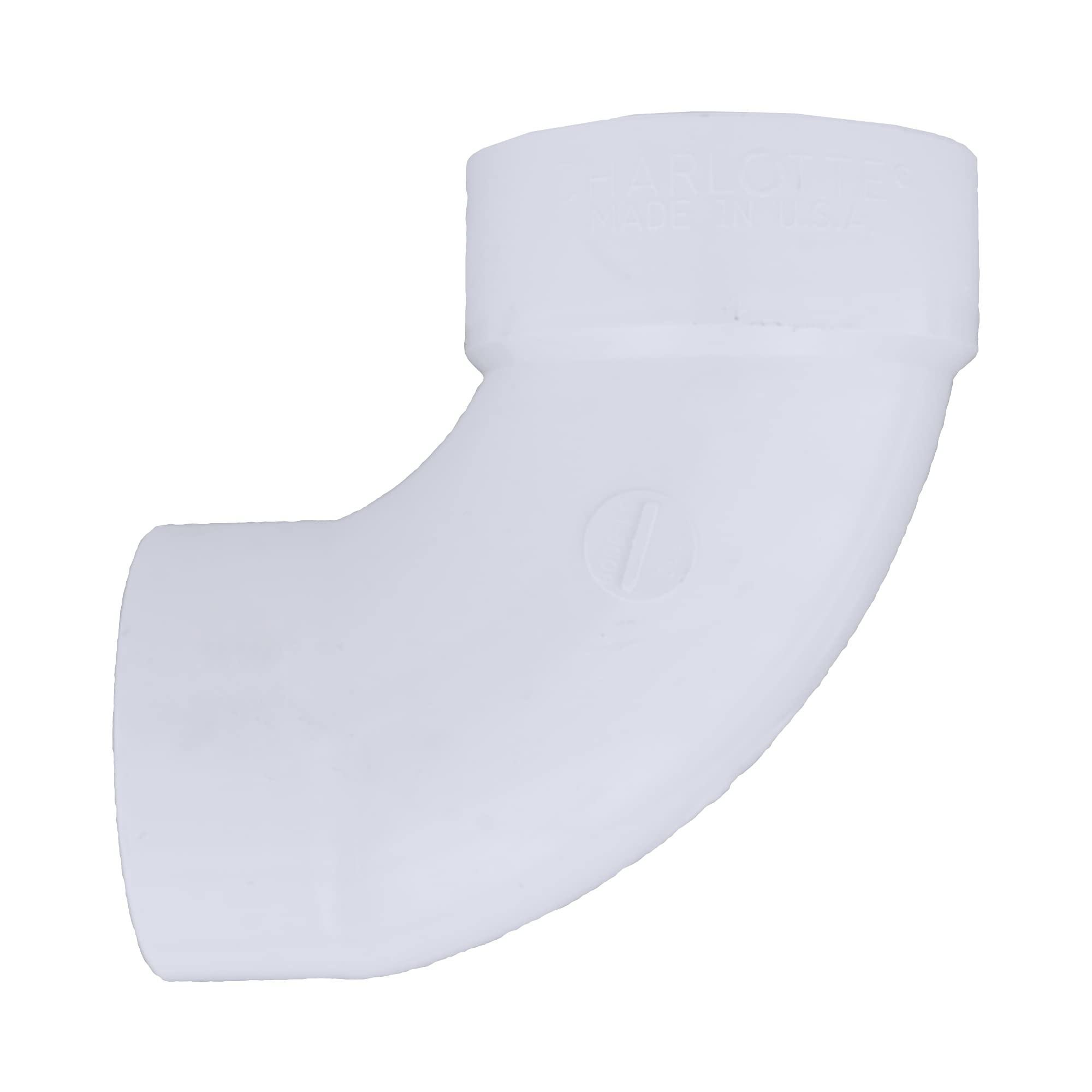 Schedule 40 DWV 90-Degree Sanitary Street Elbow, 4-In. -PVC 00302 1400HA