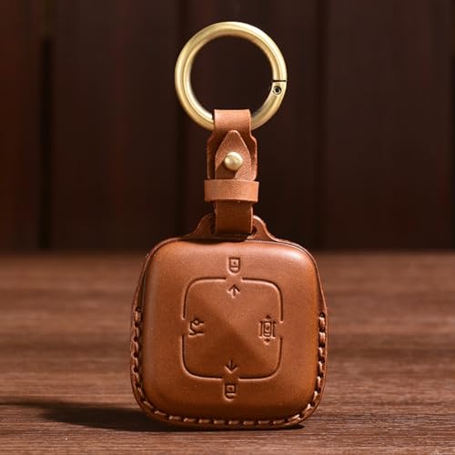 Funda de cuero para llavero ZEEKR 001 y 009 accesorios mando a distancia