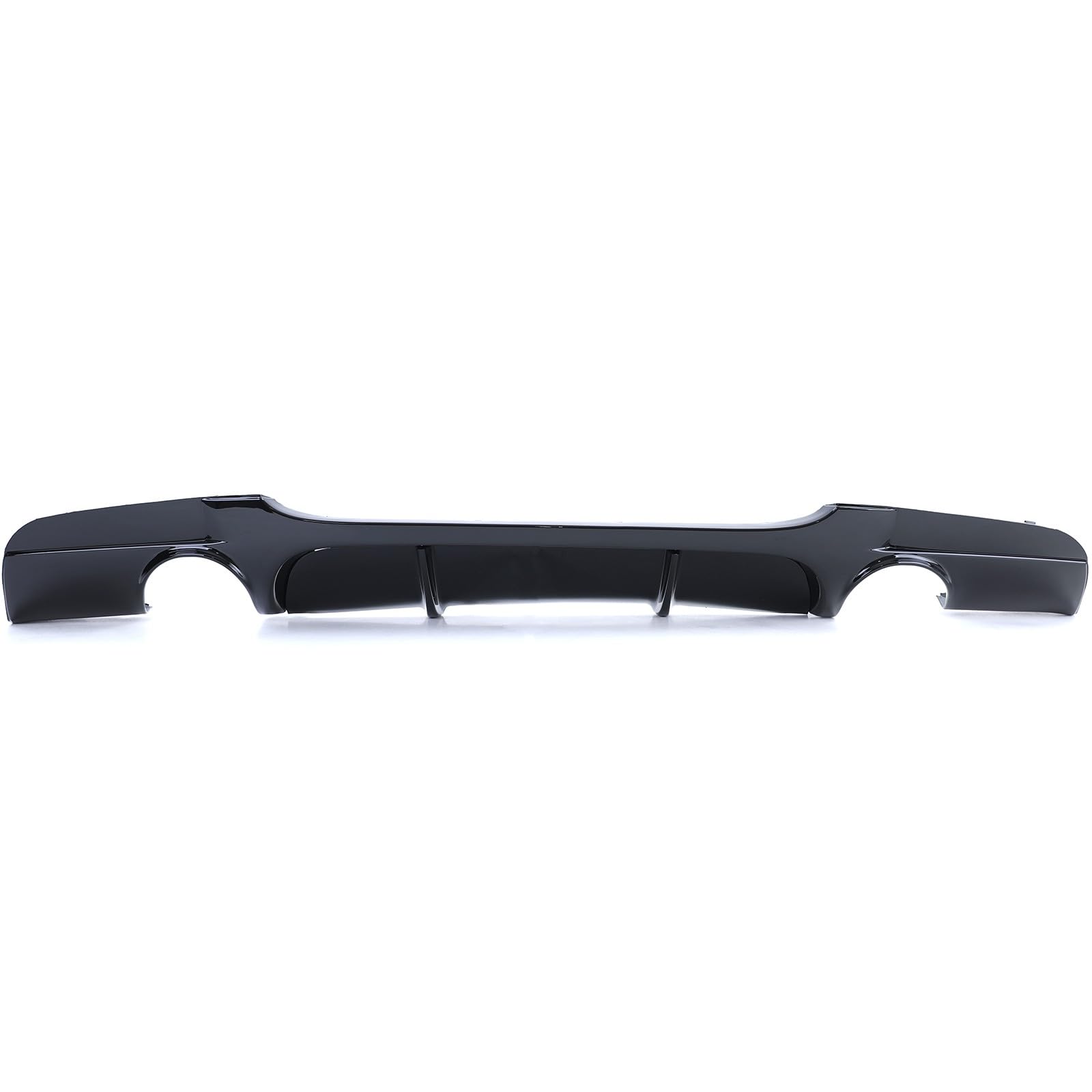 europetuning - 05984 - DIFFUSEUR Sport Double Sortie Noir Brillant Compatible BMW Serie 3 E90 E91 avec PARECHOCS M