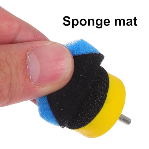 ANDRESLAD 20 Almohadillas de Pulido Mini para Taladro Esponjas de Pulido de Alta Densidad para Coches Kit de 20 Piezas para Detallado y Limpieza de Faros y Manijas Uso Profesional y - imagen 3