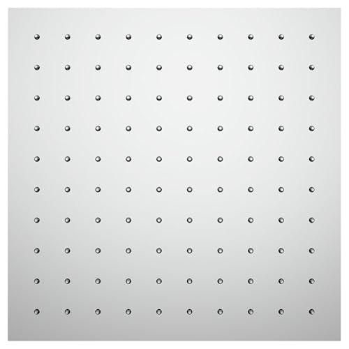 LAUFEN Quadriga Kopfbrause, 300x300mm, quadratisch, mit RubiClean, chrom, HF504732100000