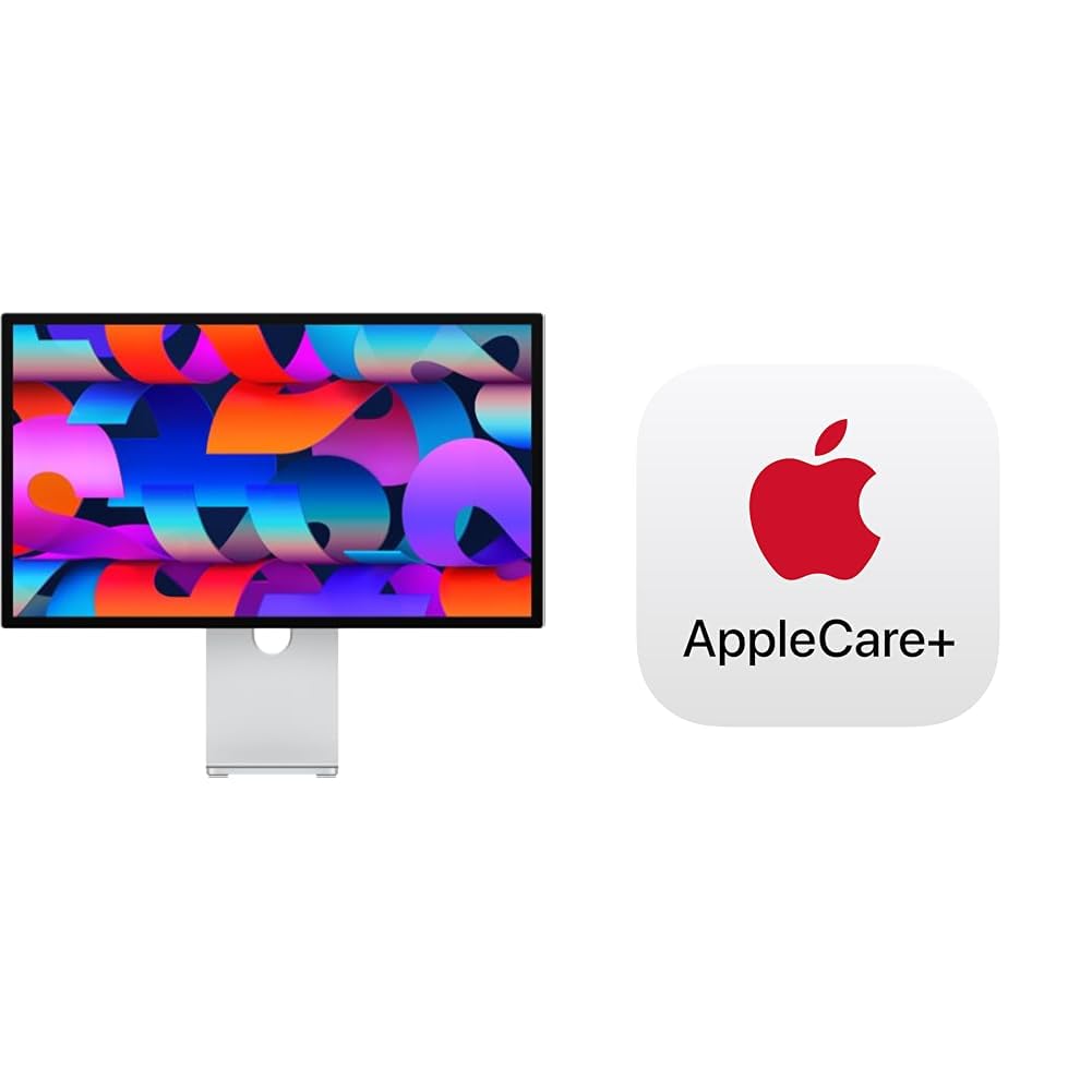 AppleStudio Display - Standard Glass - Tilt- and Height-Adjustable Stand ​​​​​​​with AppleCare+ (3 Years)