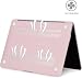 EooCoo for MacBook Air 13.3 inch Case M1 2021-2018 Slim Matte Pink
