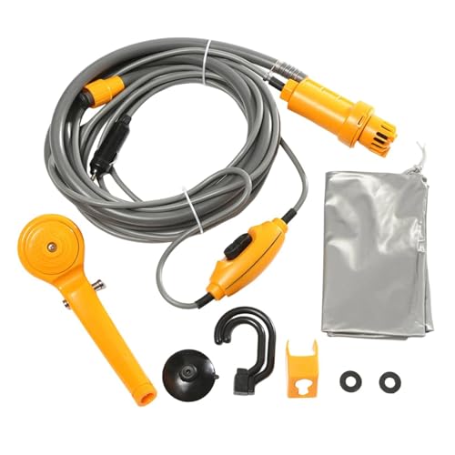 Douche portable pour camping universelle avec kit de lavage électronique
