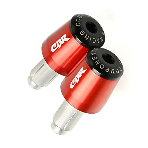 Poignée de guidon moto 22mm en alu rouge haute finition pour CBR 600 F4i