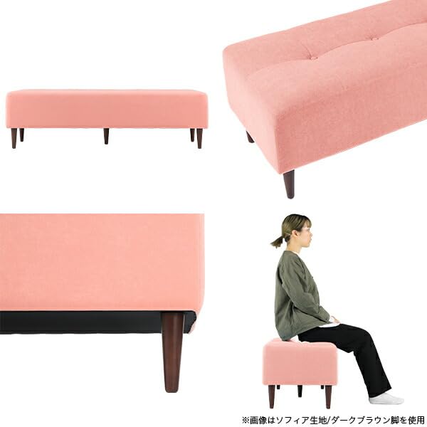 Amazon.co.jp: arne ソファ レザー ソファー 2人掛け 合皮 ベンチ 