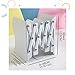 Adjustable Bookend Binder Organizer for Desk Expandable Book Ends to Hold Books Metal Bookends for Shelves Desk Organizer and Accessories for Office, Books, Papers, Extends Up to 19 Inches
