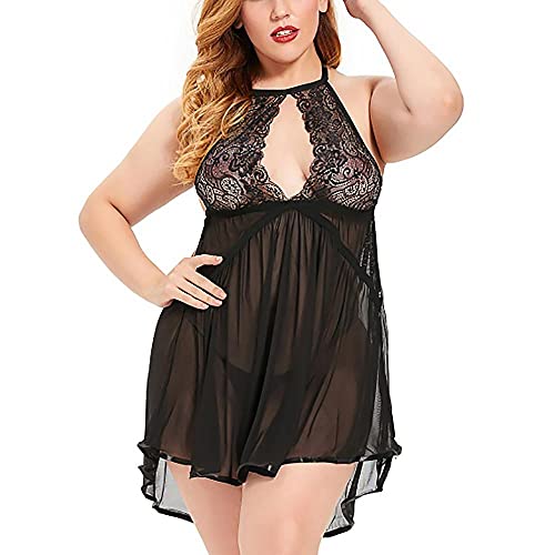Costumes sexy femme robe nuisette transparente et lingerie érotique chic