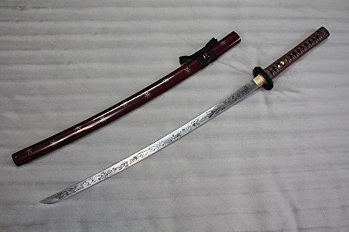 AIT Collectibles S1808 Movie Sucker Punch Baby Doll Lady Women Katana Samurai Sword W/Full Engravings 42" - Thumbnail 2