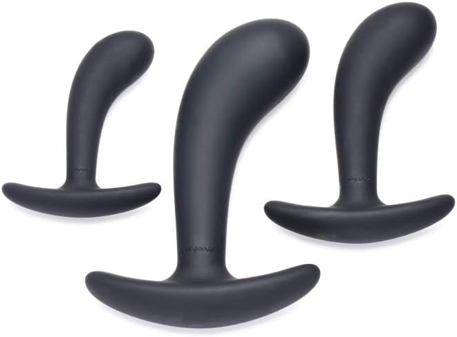 Dark Delights 3 Piece Curved Anal Trainer Set