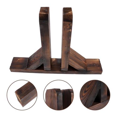 Base de madera para valla exterior GALPADA soporte resistente de suelo 7