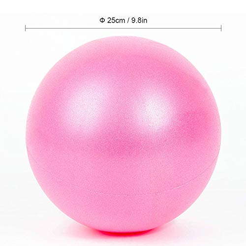 Bola de ioga, Andoer Bola de ioga de 25 cm anti-estouro Bola de estabilidade espessa Mini bola de pi