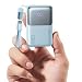 INIU Mini Power Bank, 45W 10000mAh Powerbank Klein Aber Stark (USB C In & Out), Schnellladefunktion PD3.0 Externe Handyakkus, Kompatibel mit iPhone 17 16 15 Pro Max Mini Samsung S24, Zartes Blau