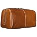 Produktbild STILORD 'Thilo' Kulturtasche Herren Leder Cognac Kulturbeutel groß mit Henkel Waschtasche Reisen Vintage Leder Cognac/braun