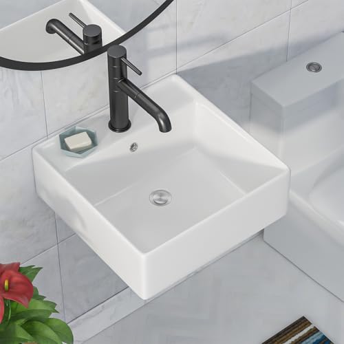 Lepuday Wall Mounted Vessel Sink 18
