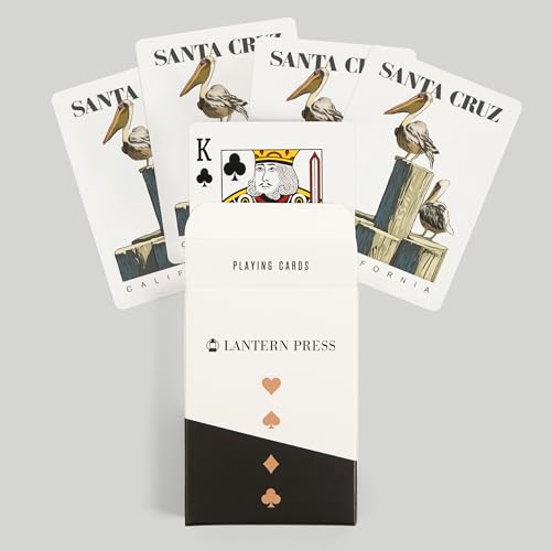 Baraja de 52 cartas tamaño póker Santa Cruz California miniatura 6