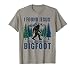 Retro I Found Jesus Still Looking for Bigfoot Sasquatch Mens T-Shirt