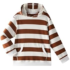 White and Brown Striped