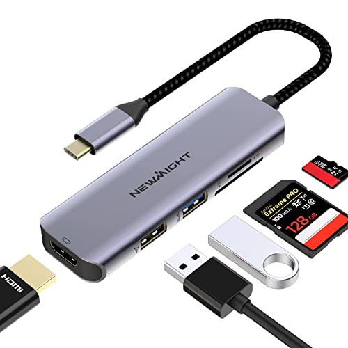 Amazon | USB C ハブ 5-in-1アダプタhdmi Dual Display 4K@30HZ HDMI