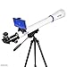 50mm Refractor Telescope w/Panhandle Mount and Astronomy App
