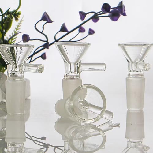 14mm Glass Funnel,12pcs Lab Short Stem Funnels, Laboratory Glass Stem with 3 Cleanning Brushes High Borosilicate Glass (14mm Glass Funnel-12pcs) - Thumbnail 5