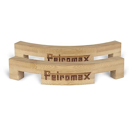 Petromax Deckel-Abstandshalter für Feuertöpfe (2 Stk.) – Bambus-Abstandshalter für optimale Belüftung, Stapelbarkeit & Rostschutz. Petromax Deckel-Abstandshalter für Feuertöpfe (2 Stk.) – Bambus-Abstandshalter für optimale Belüftung, Stapelbarkeit & Rostschutz.