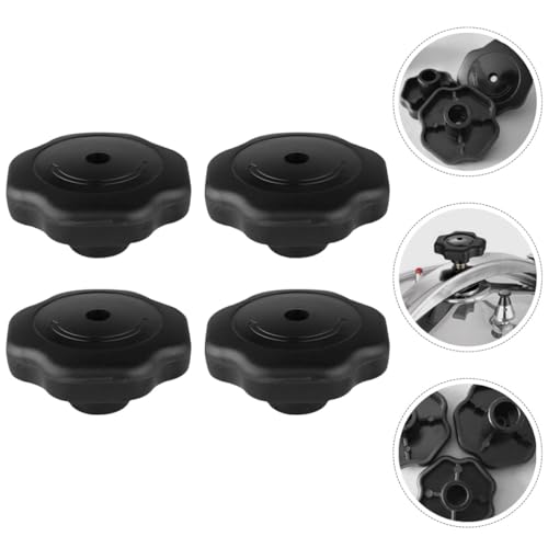 Healifty 4 piezas Perillas de Repuesto para Tapa de Olla a Presión, Plástico a Prueba de Explosiones, Agarre Resistente para Accesorios de Cocina miniatura 7