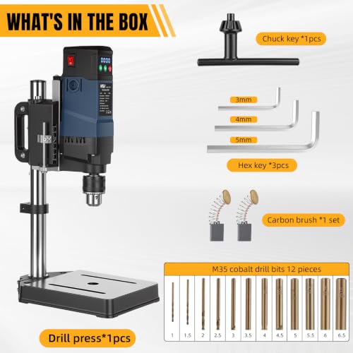 VGJ Digital Variable Speed Drill Press