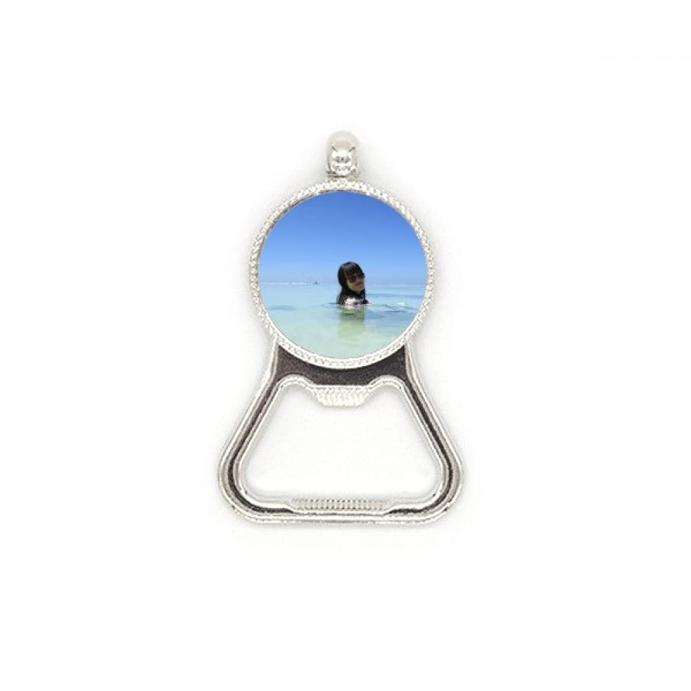 Ouvre-bouteille en acier inoxydable décapsulateur design Ellie Yao Beautiflu vagues