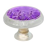 Elegante: realza el aspecto de cualquier tocador o armario con estos modernos y elegantes pomos de tocador. El vidrio añade un toque de sofisticación, mientras que la base ABS garantiza durabilidad y longevidad.